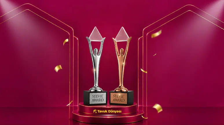Tavuk Dünyası, Stevie® Awards'tan İki Ödül ile Taçlandı!