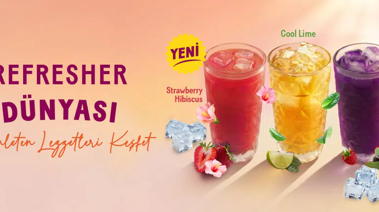 Tavuk Dünyası Yaz Aylarında Serinletici Refresher İçecekleriyle Dikkat Çekiyor!