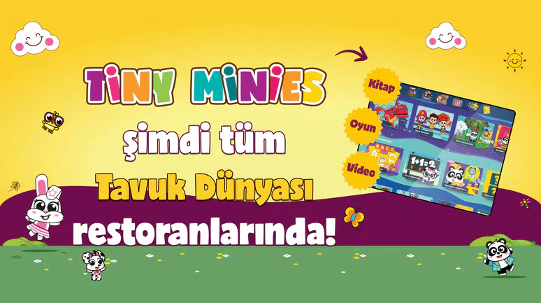Tavuk Dünyası, Tiny Minies ile Yüzlerce Küçük Şefin Restoran Deneyimlerini Geliştiriyor!