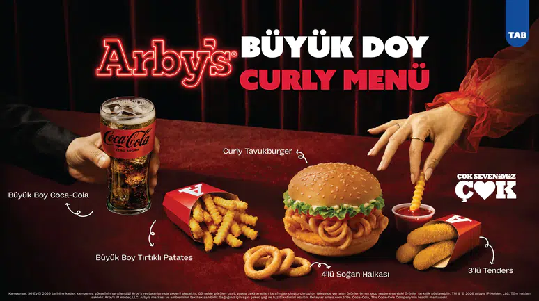 Arby’s®'dan İkonik Curly Fries ile Eşsiz Bir Lezzet Deneyimi!