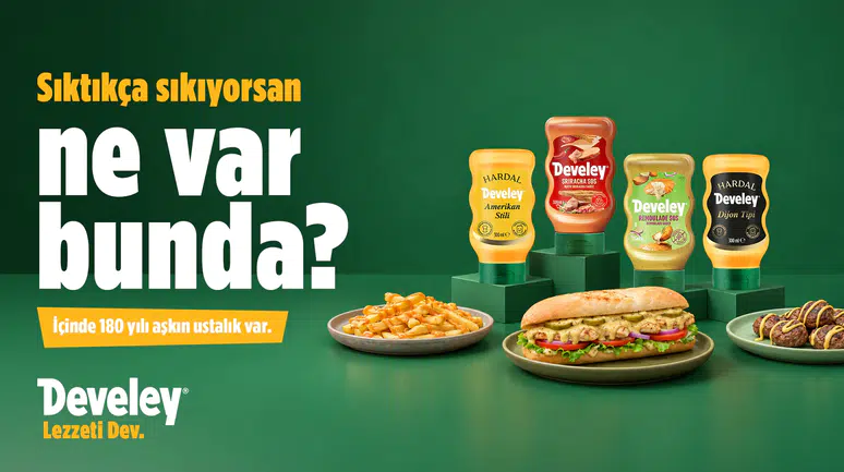 Develey'den Sofralara Lezzet Katacak Yeni Kampanya: 'Ne Var Bunda?
