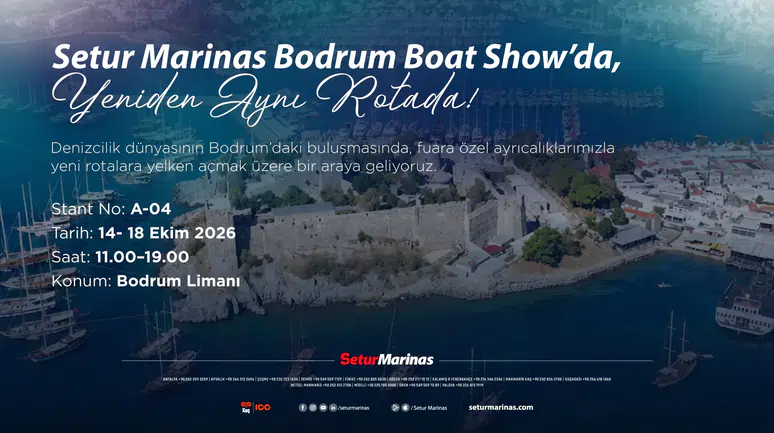 Setur Marinaları, Bodrum Boat Show’da Deniz Severlerle Buluşmaya Hazır!