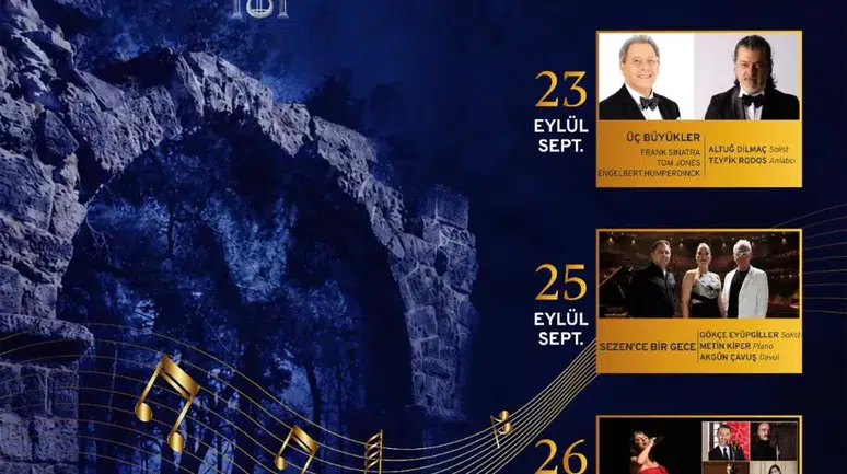 Phaselis'te Tarih ve Müziğin Büyülü Buluşması: 16. Müzik Yolculuğu Yolda!