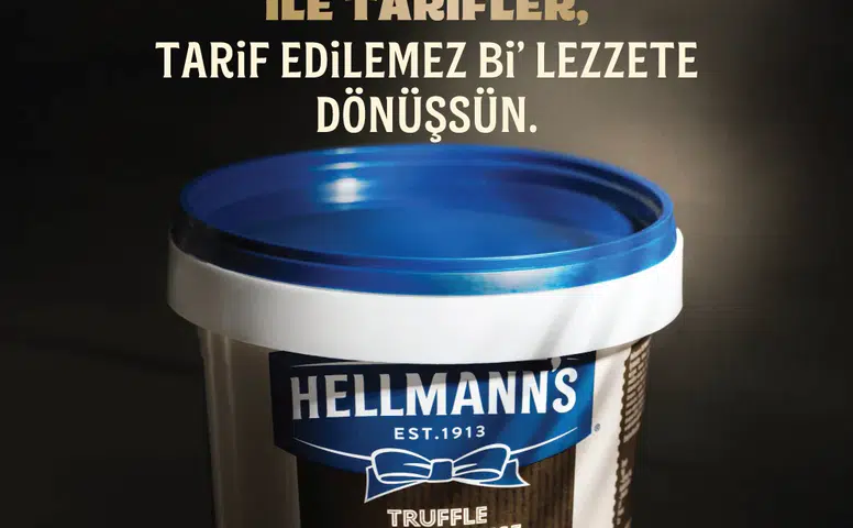 Unilever Food Solutions’tan Profesyonel Mutfaklara Özel Yeni Ürün: Hellmann’s Trüflü Mayonez Artık Kova Formatında!