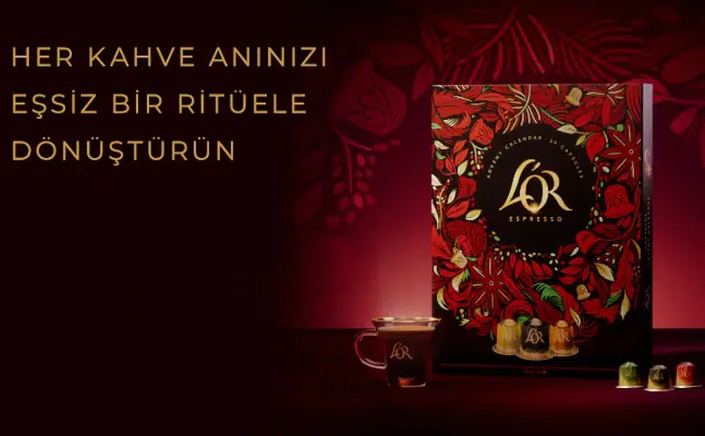 Kahve Aşıklarına Özel: L’OR'dan Sürprizlerle Dolu Advent Takvimi!