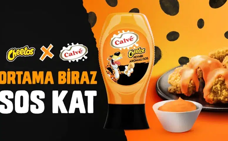 Cheetos ve Calve’den Eşsiz Lezzet Birleşimi: Peynir Aromalı Sos