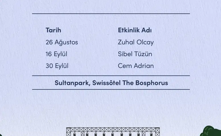 "Fibabanka Yaz Etkinlikleri Swissôtel'de: Eğlence Dolu Unutulmaz Geceler Sizleri Bekliyor!"