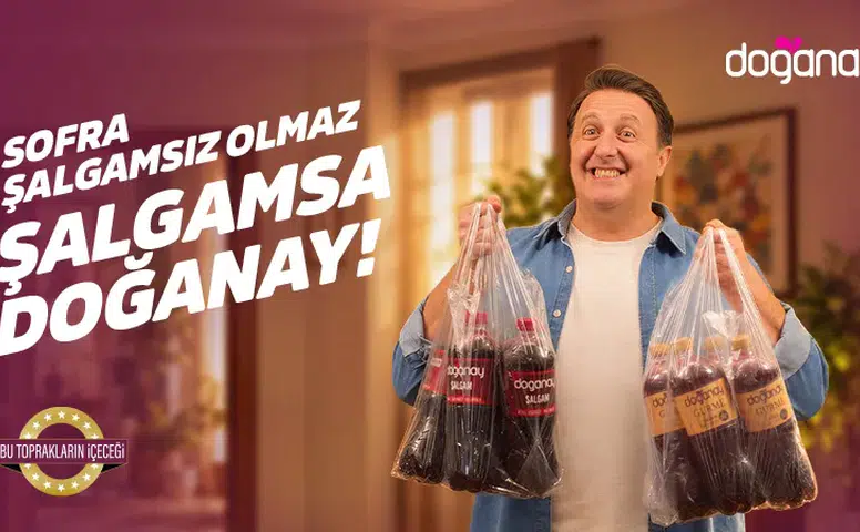 Doğanay ve İlker Ayrık'tan Etkileyici Kampanya: "Sofralar Şalgamsız Olmaz, Şalgam İçin Doğanay!"