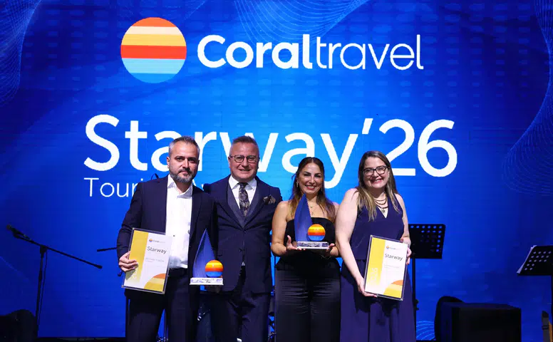 Coral Travel Türkiye, Starway Turizm Ödülleri'ni Sahiplerine Sundu!