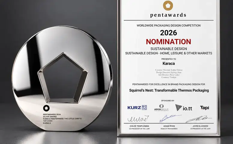 Karaca, Pentawards 2026'dan Gümüş Ödül ve Sertifika ile Taçlandırıldı!