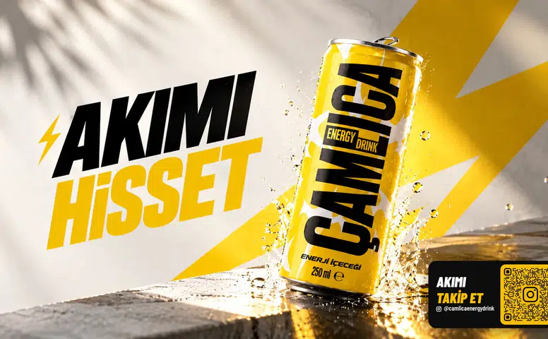 "Çamlıca Enerji" Energisiyle Dolu Yeni İçecek Raflarda!