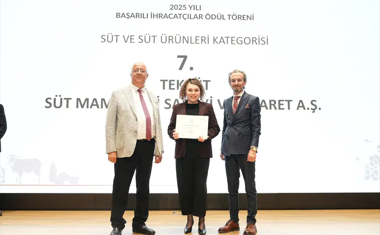 Teksüt, İhracat Başarısıyla Zirveyi Zorluyor!