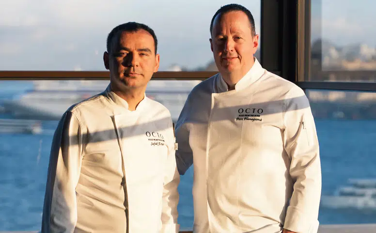 Şef Şafak Erten ve İki Michelin Yıldızlı Pere Planaguma'nın Buluşması: Octo Four Hands Dinner Gecesi Düzenlendi!