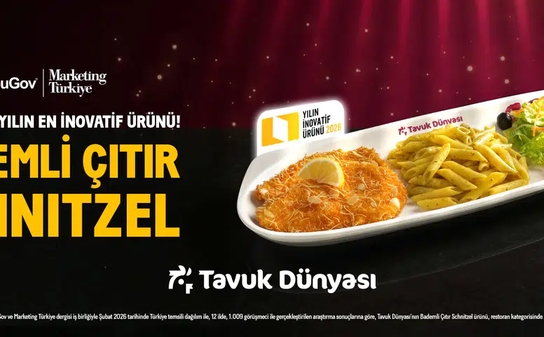 Tavuk Dünyası, Bademli Çıtır Schnitzel ile "Yılın İnovatif Ürünü" ödülünü kazandı!