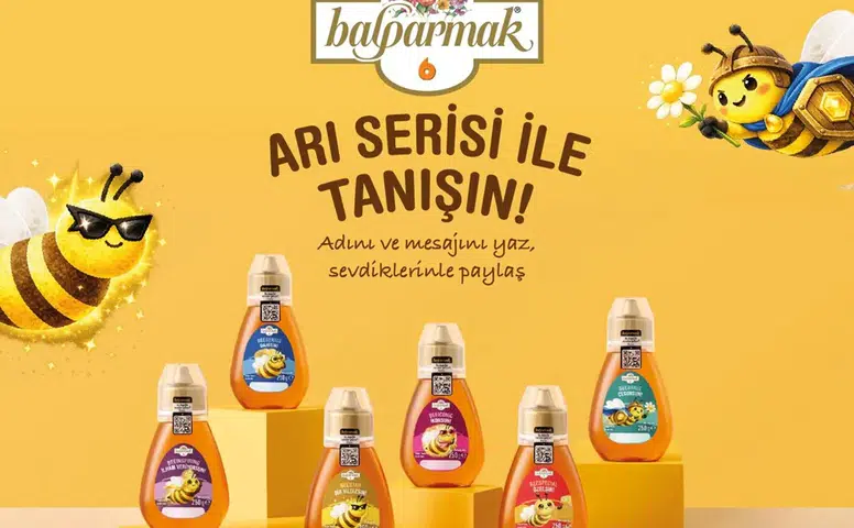 "Balparmak'tan Yenilik: Arı Karakteri ile Kişisel Serinizi Oluşturun ve Sevdiklerinizle Paylaşın!"