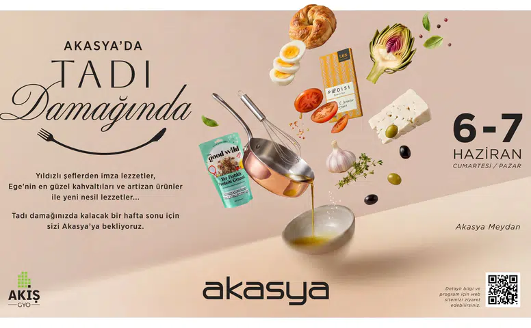 Akasya'da Şehir Lezzetleriyle Dolu Yeni Bir Gastronomi Festivali Başlıyor!