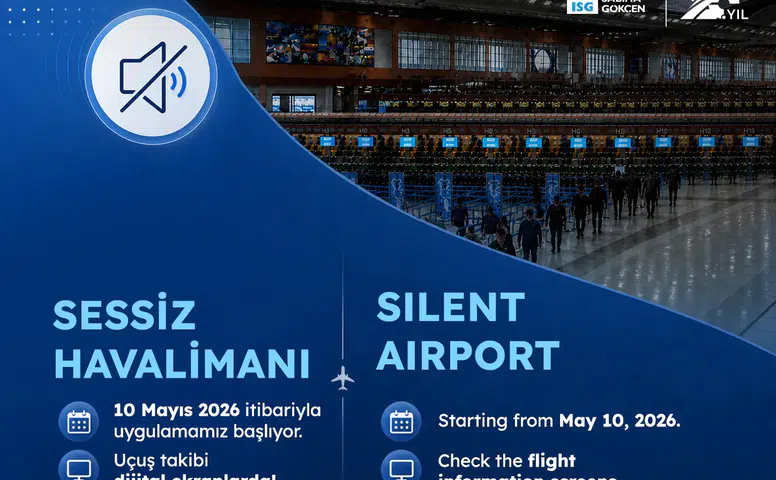 İstanbul Sabiha Gökçen Havalimanı’nda “Sessiz Havalimanı” Dönemi Başlıyor!