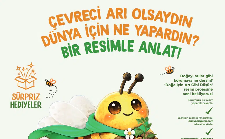 Balparmak, Dünya Arı Günü için "Doğa İçin Arı Gibi Düşün" Projesini Tanıttı!