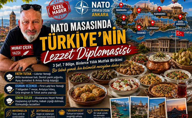NATO Masasında Türkiye’nin Lezzet Diplomasisi