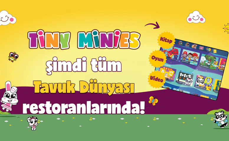 Tavuk Dünyası, Tiny Minies ile Yüzlerce Küçük Şefin Restoran Deneyimlerini Geliştiriyor!