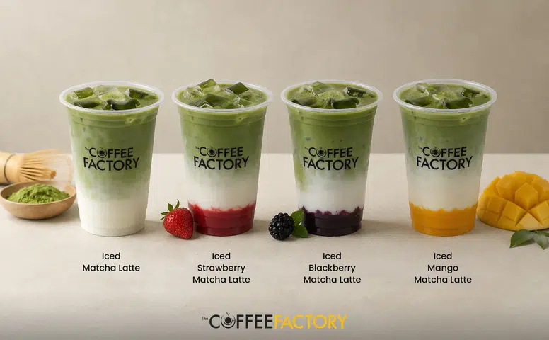 Coffee Factory, Yaz Menüsünde Ferahlatıcı Matcha Alternatifleriyle Karşınızda!