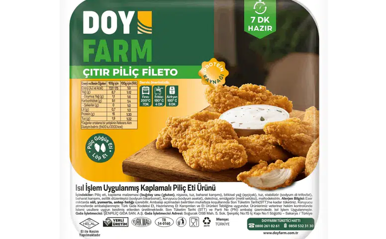 Şenpiliç'ten Pazar Güneşi: Doyfarm Markası Tanıtıldı!
