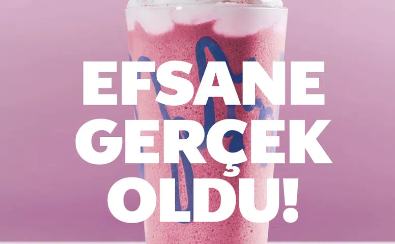 Starbucks Türkiye’de Büyüleyici Bir Yenilik: Unicorn Frappuccino Artık Sizi Bekliyor!
