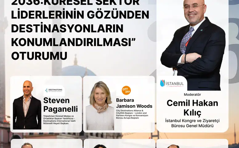 Küresel Liderler, İstanbul Turizm Fuarı’nda Vizyon 2036 İçin Bir Araya Geliyor!