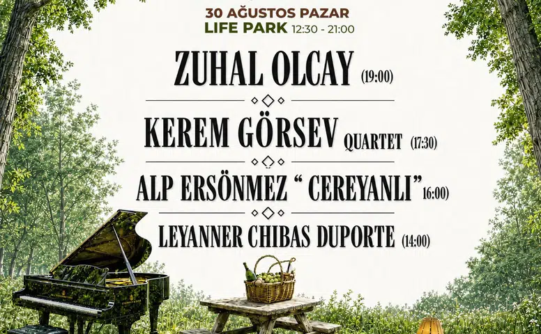 Lifepark'ta 6. Kez Gerçekleşecek: Ormanda Caz & Piknik Etkinliği!
