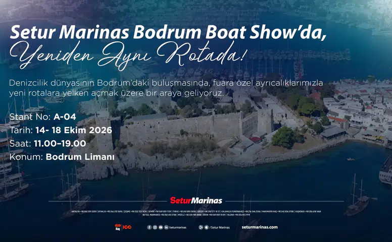 Setur Marinaları, Bodrum Boat Show’da Deniz Severlerle Buluşmaya Hazır!