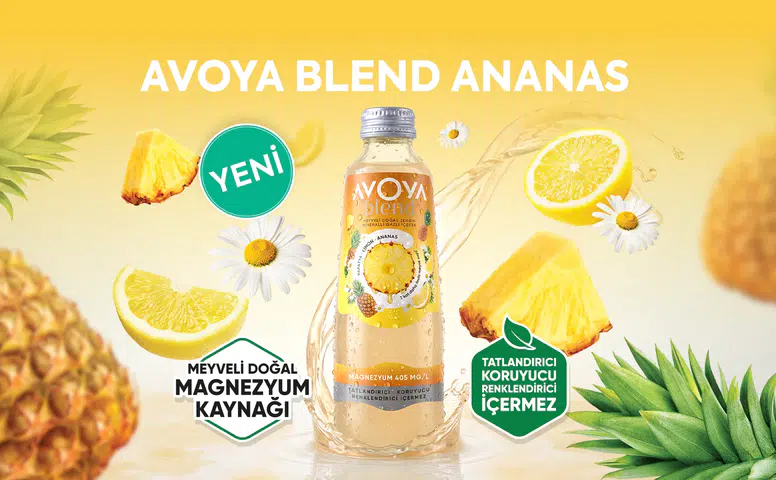 AVOYA, Yerli Üretimle BİM İçin Özel Olarak Sunulan Ananas, Limon ve Papatya Karışımını Tanıttı!