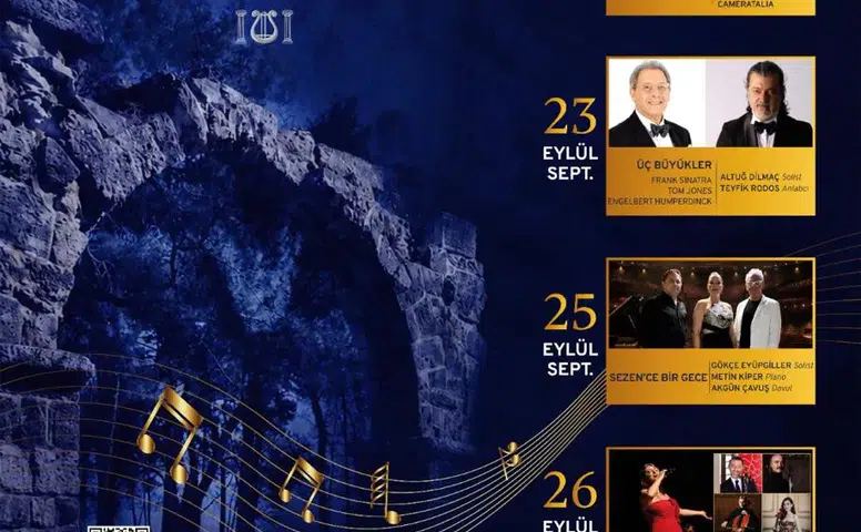 Phaselis'te Tarih ve Müziğin Büyülü Buluşması: 16. Müzik Yolculuğu Yolda!
